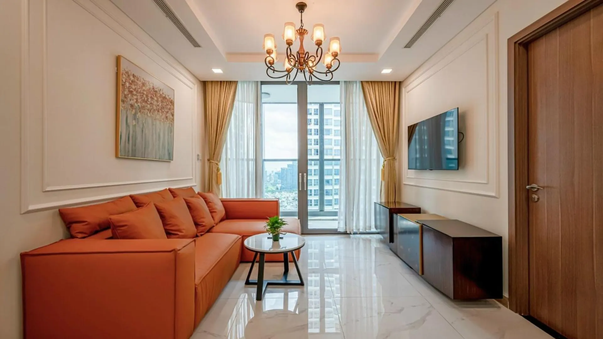Landmark Garden Balcony Apartment Ho Chi Minh City Vietnam