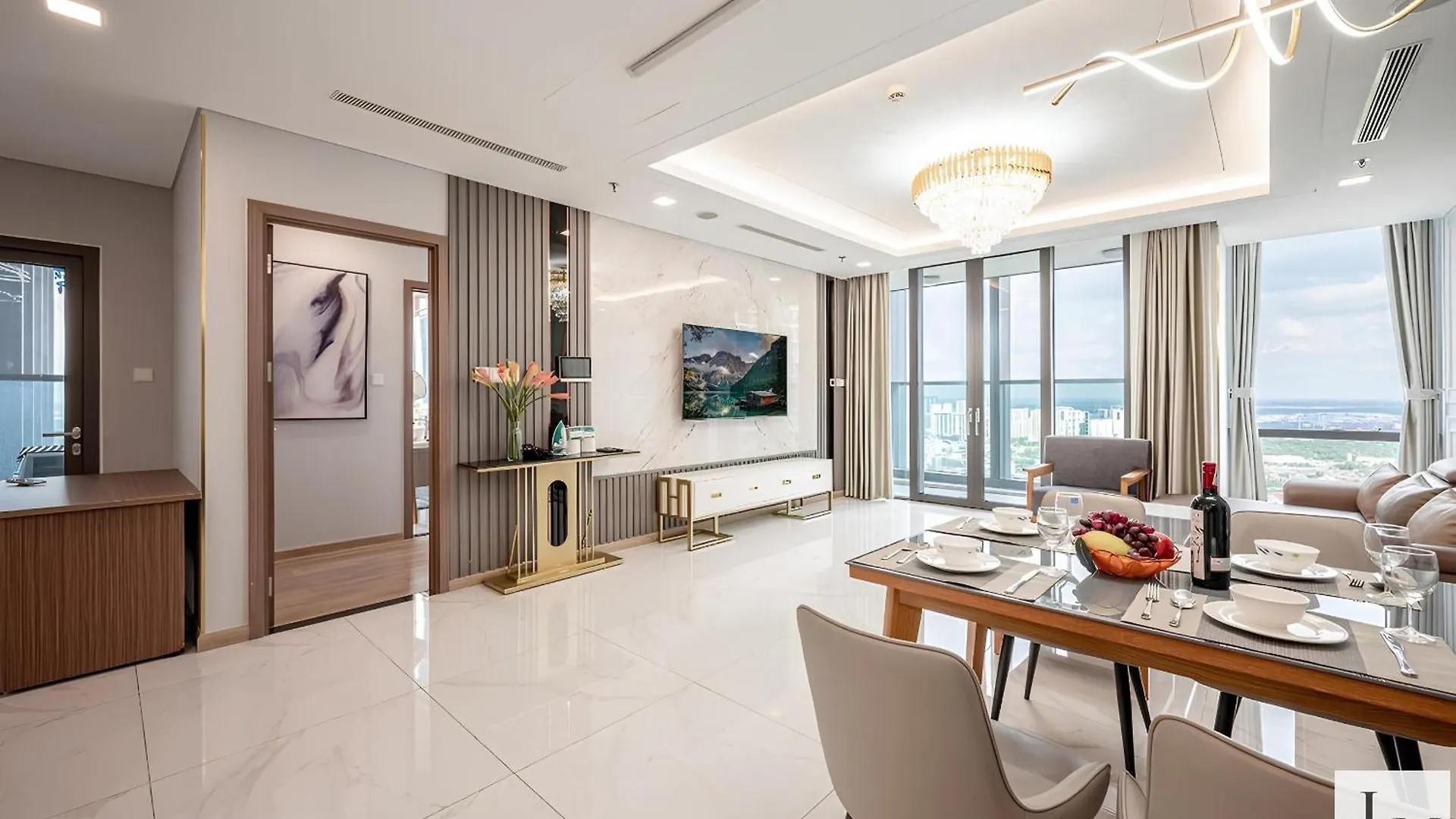 Landmark Garden Balcony Apartment Ho Chi Minh City Vietnam